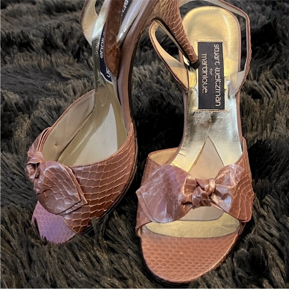 Vintage Stuart Weitzman for Martinique Heeled Sandals